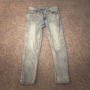 Men's Aeropostale Grey acid washed jeans 👖