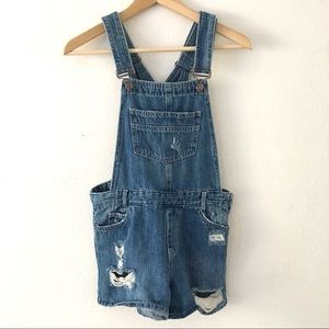 Denim Overalls