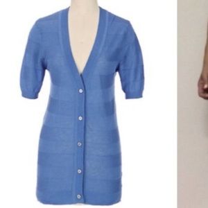 SOLD Anthropologie Shae Shadow Stripe Cardigan