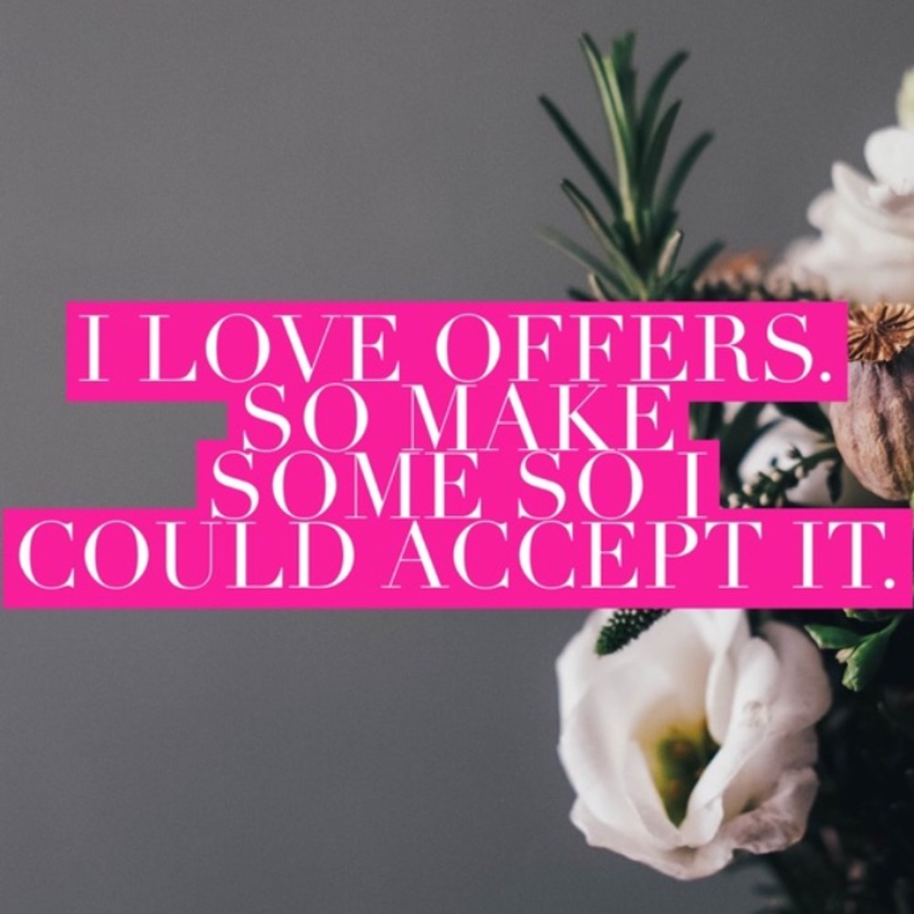 Make an offer! 💖