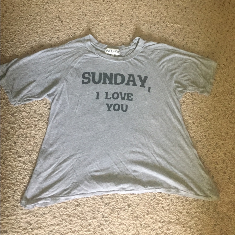 Sunday I love you Tee