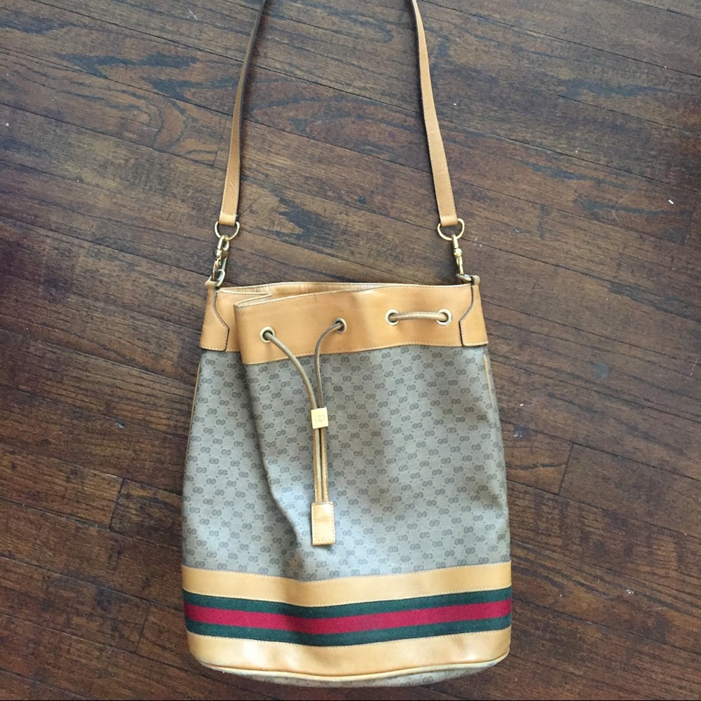 Vintage Gucci Bucket Bag