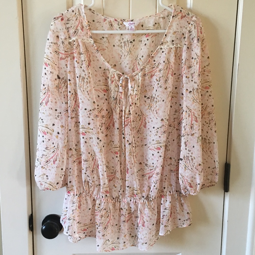 NWOT Candie's Blouse XL