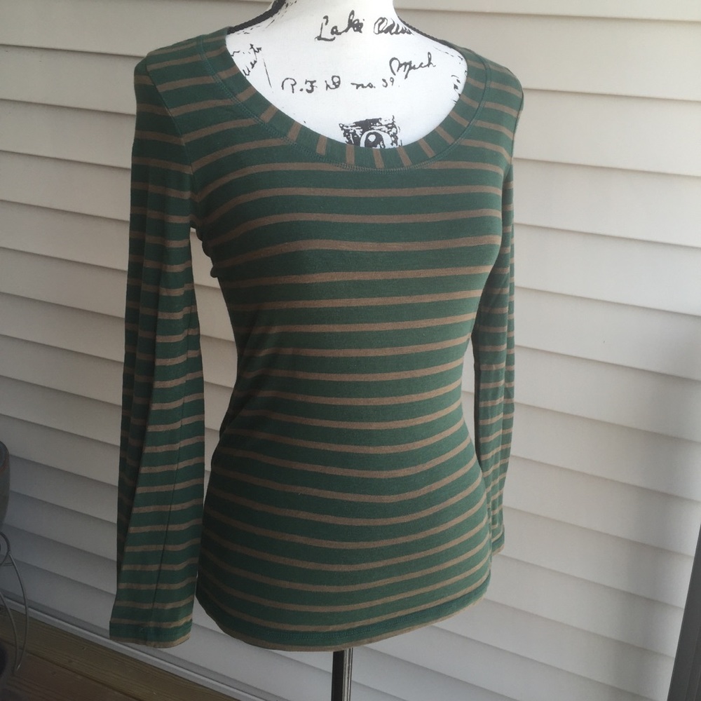 Boden long sleeve green & olive green UK8, US4