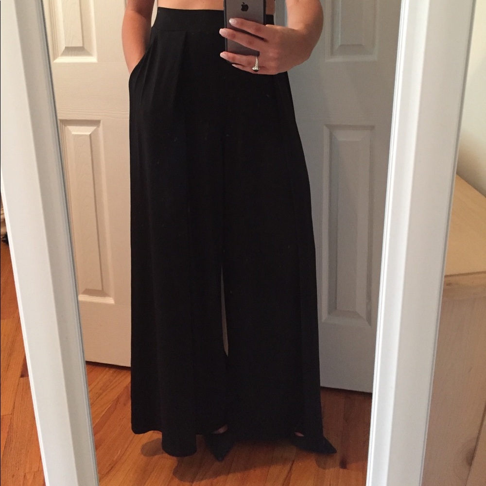 High Waisted Palazzo Pant