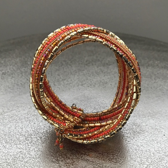 Beaded Cuff Bracelet - Picture 3 of 3