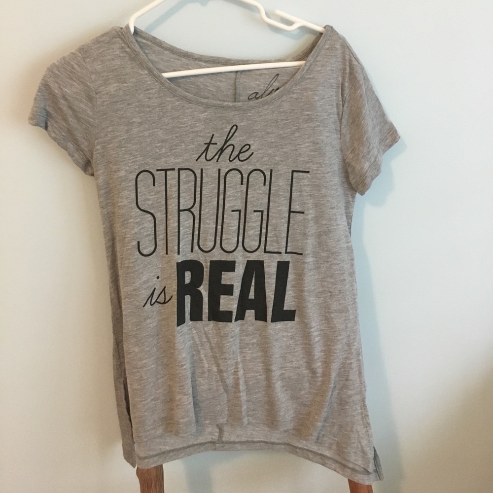 Cute scripted tee!