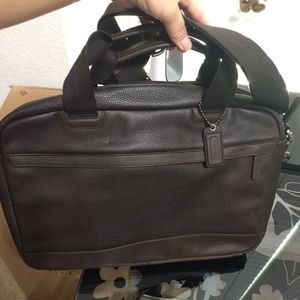 coach men's briefcase