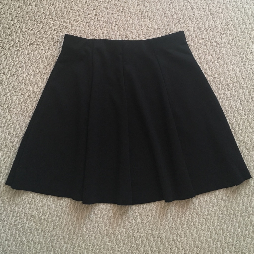 Brandy Melville Black Flair Skirt