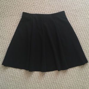 Brandy Melville Black Flair Skirt