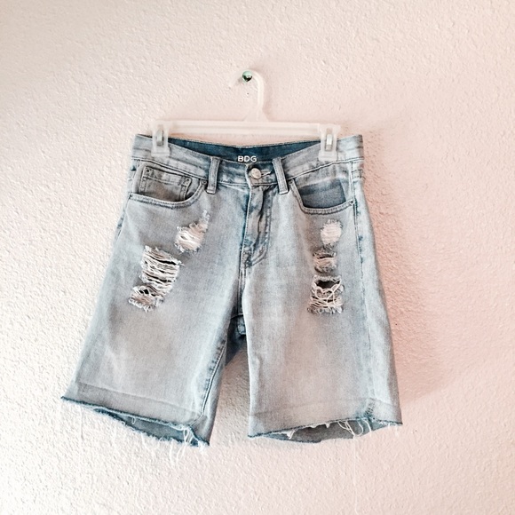 tomboy denim shorts