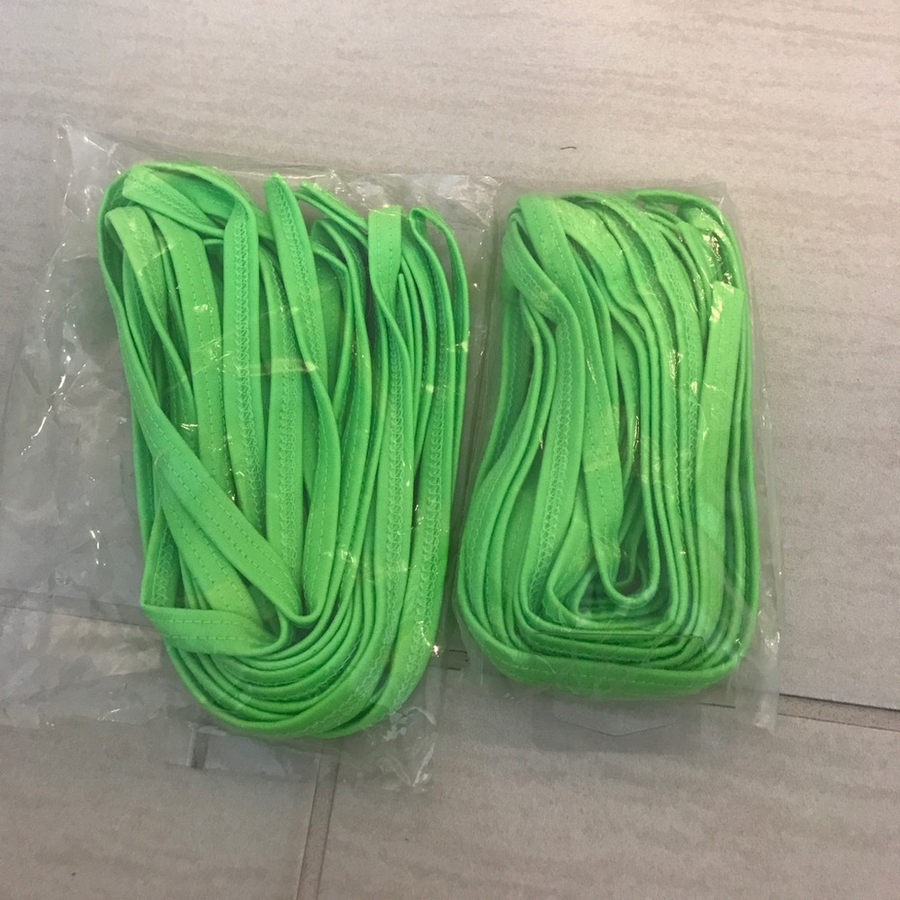 Lime Green Leg Wraps