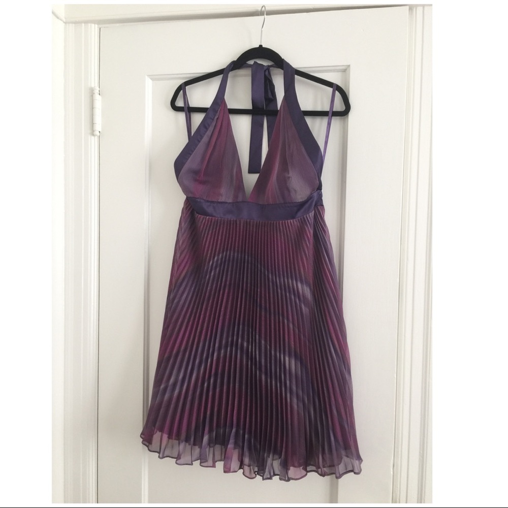Nwot beautiful dress purple hues
