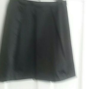 Black evening skirt