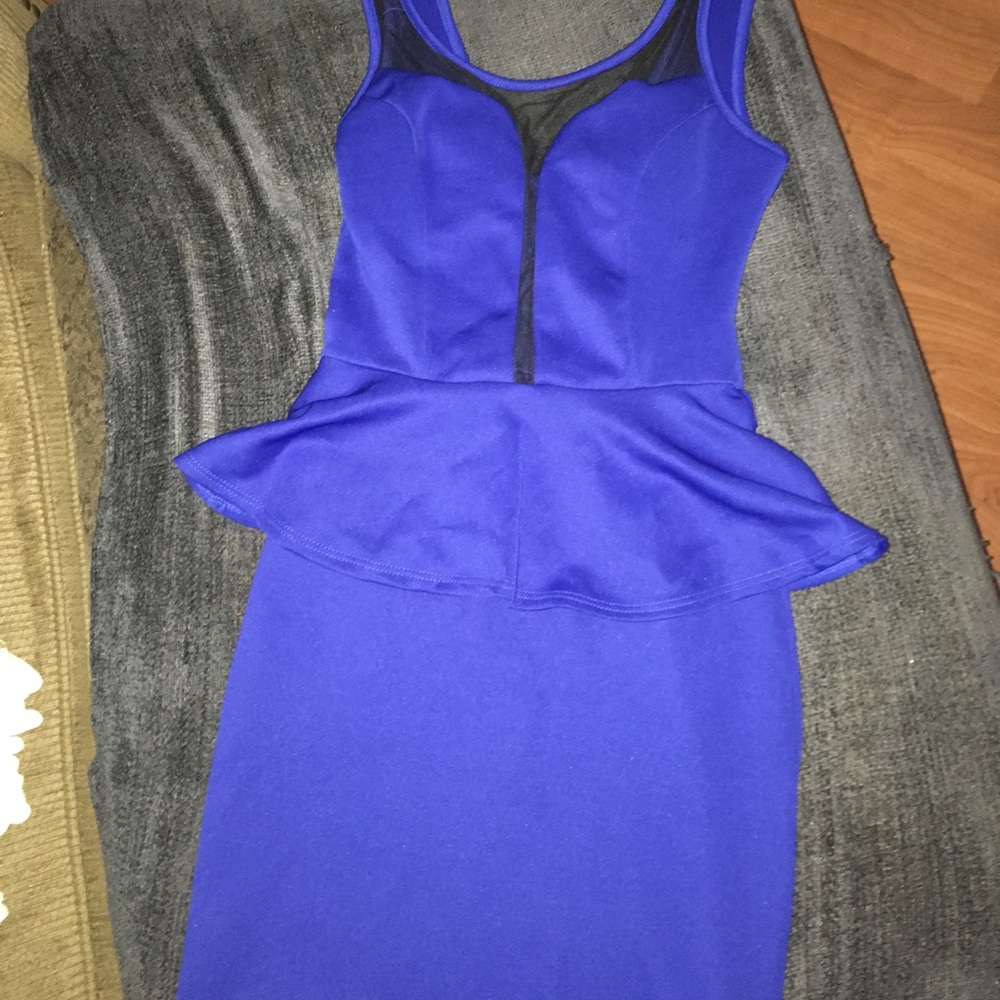 Blue dress small mini