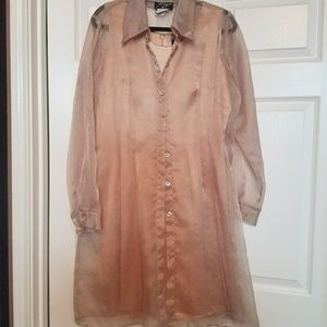 Sheath dress with matching jacket