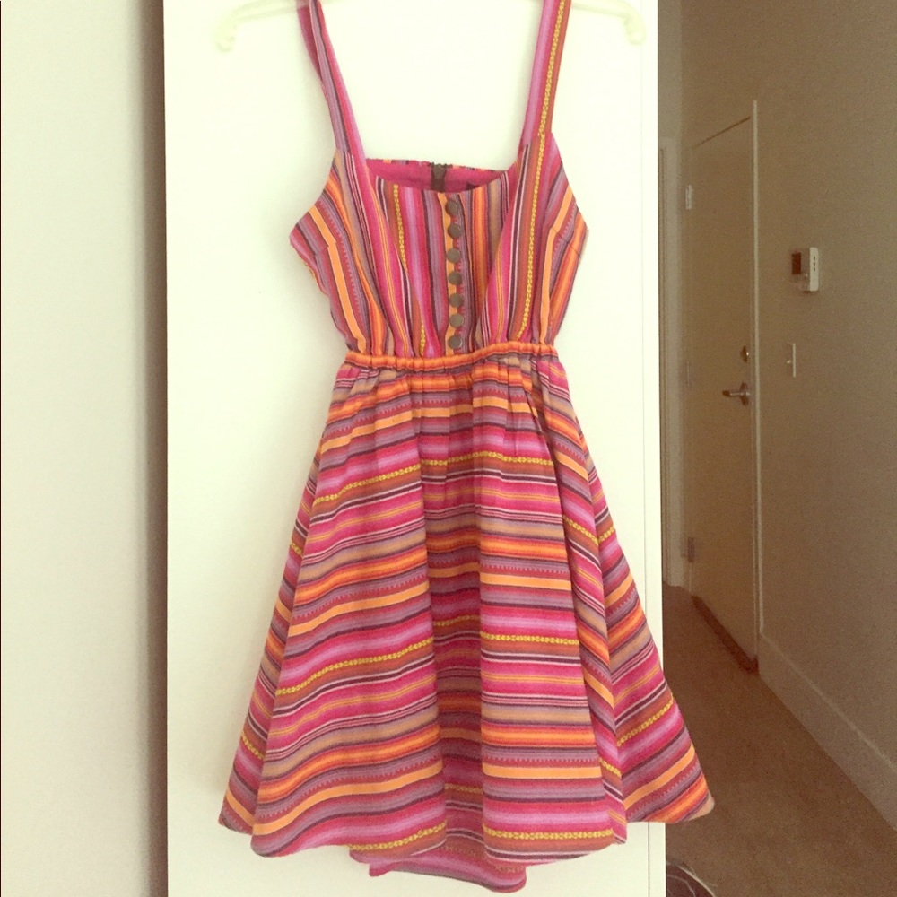 Lucca Couture multicolor skater dress