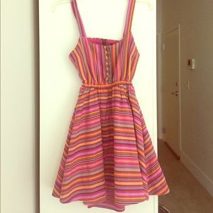 Lucca Couture multicolor skater dress