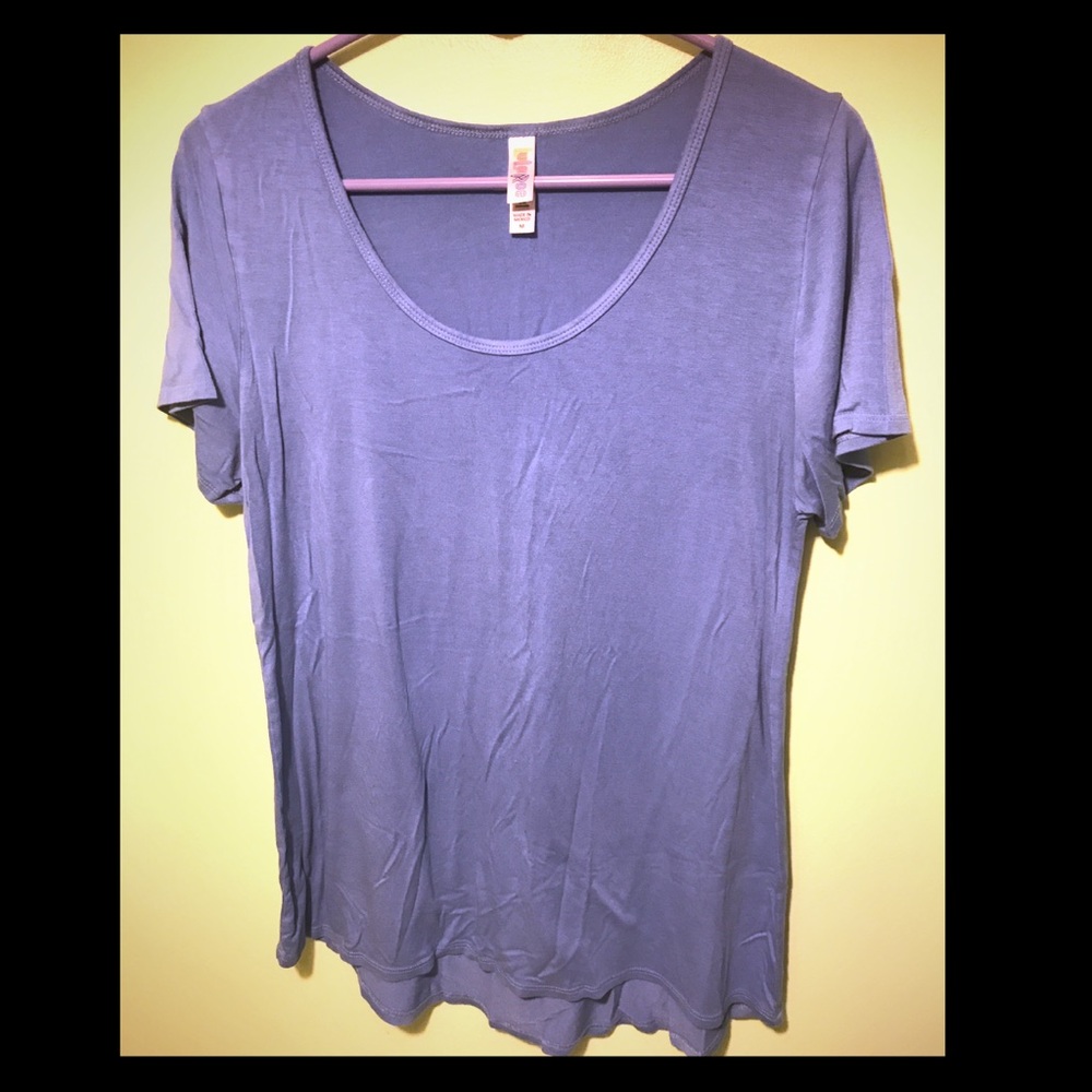 Powder Blue Classic T, LuLaRoe, Size M, EUC