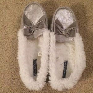 White slippers