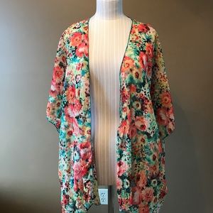 Band of Gypsies flower kimono
