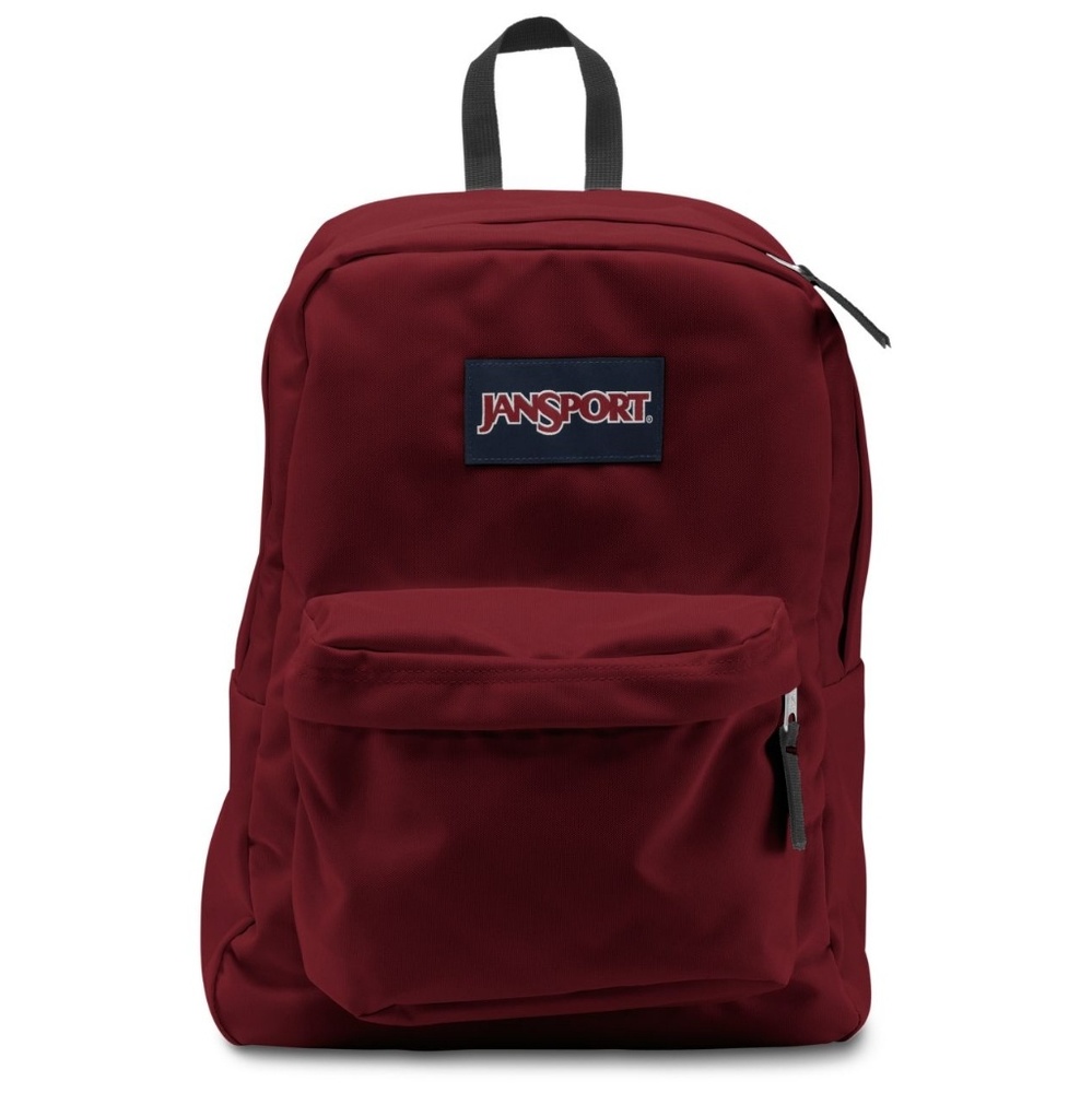 Maroon Jansport Superbreak Backpack