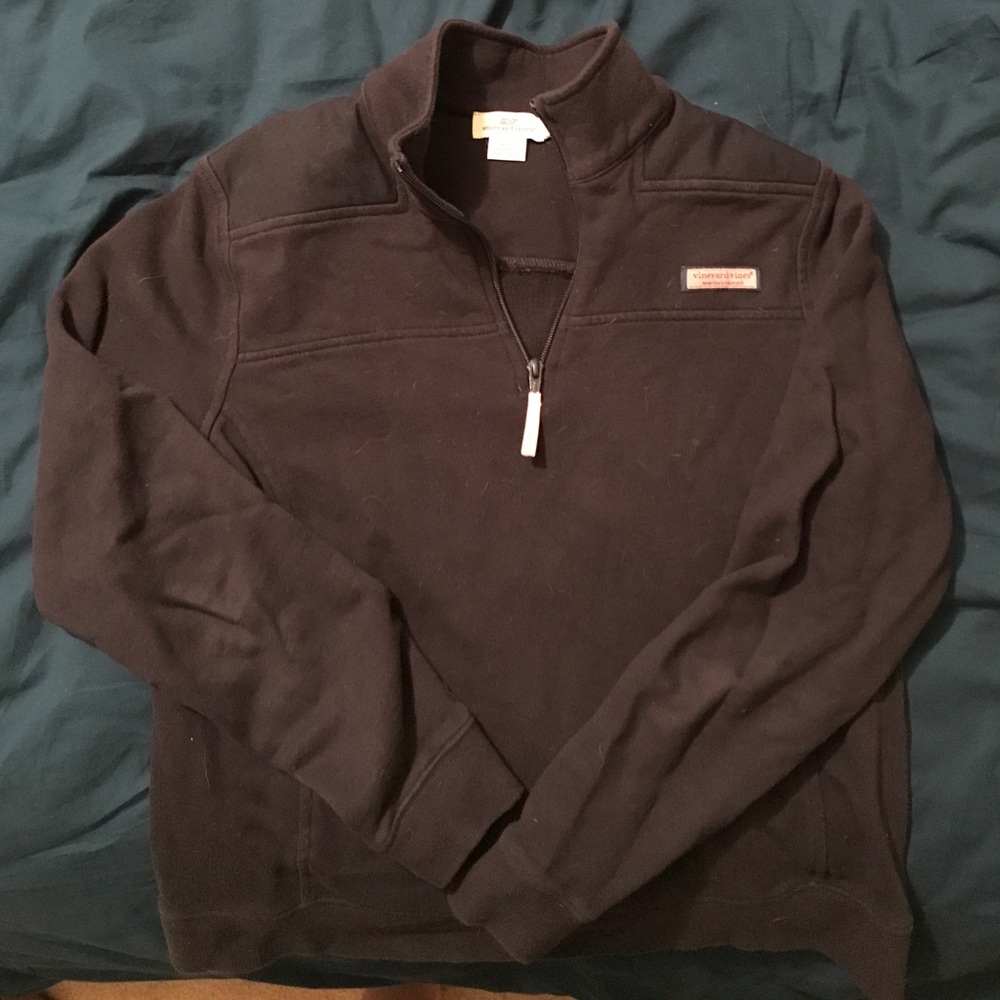 Women's Vineyard Vines Navy Blue Shep Shirt M
