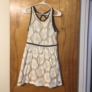 White flower dress