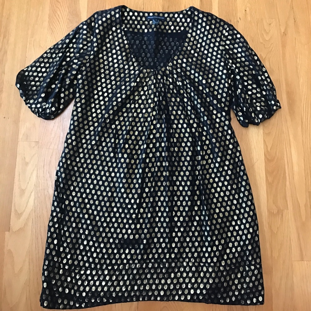 French connection metallic dress
