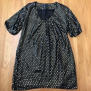 French connection metallic dress