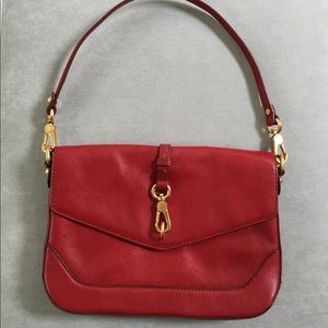 Leather red Marc Jacobs handbag barely used