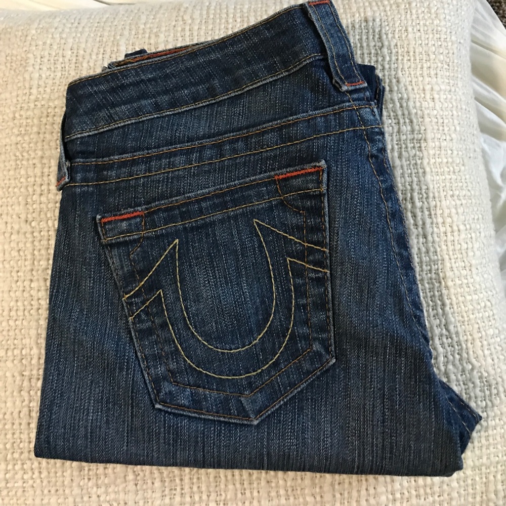 True Religion Blue Skinny Jeans