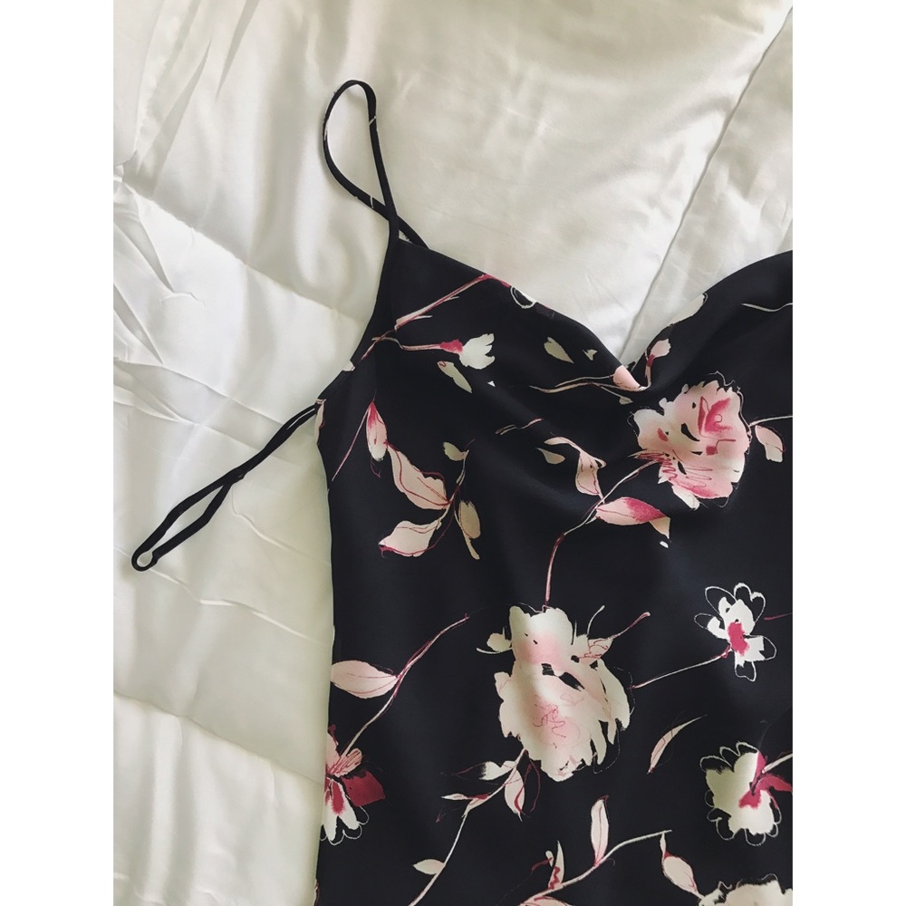 Beautiful black floral dress