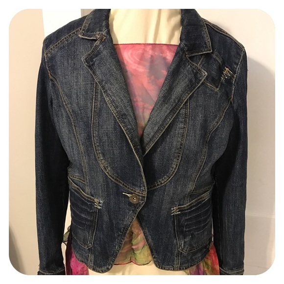 baccini denim jacket