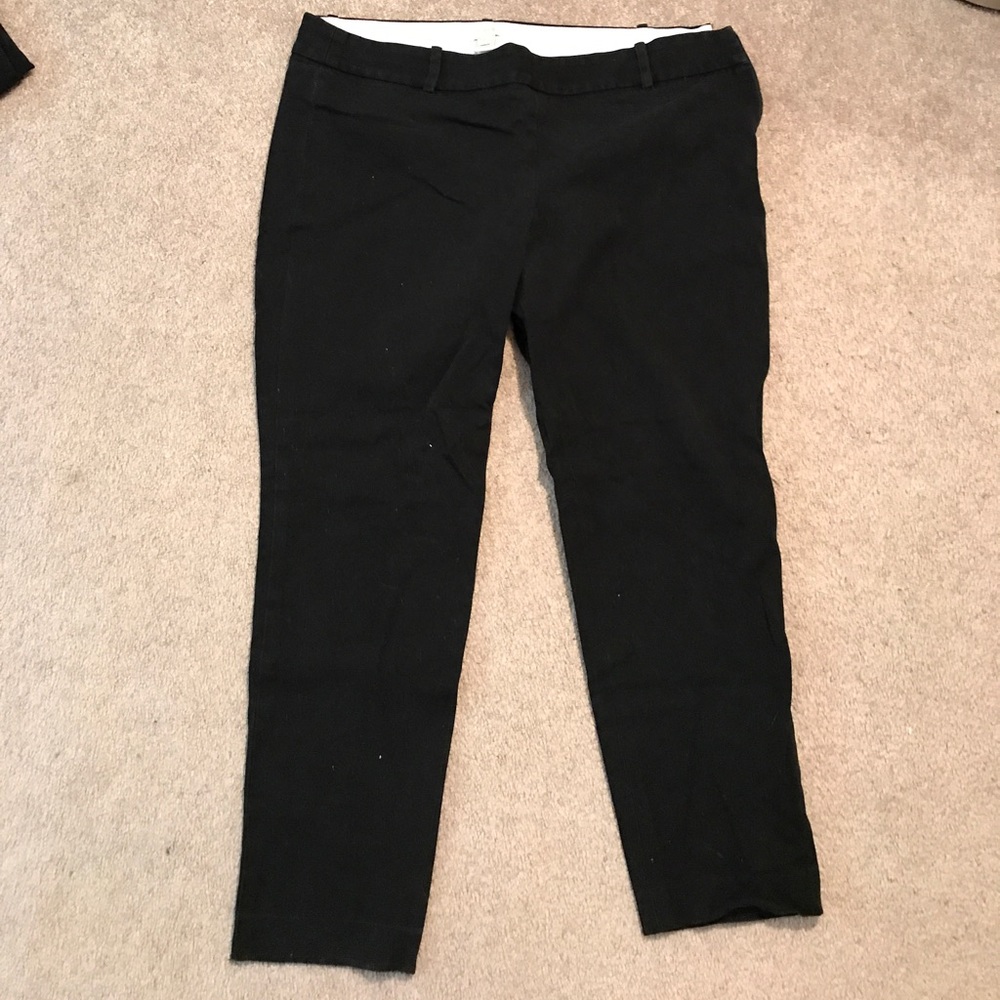 J Crew Black Pants