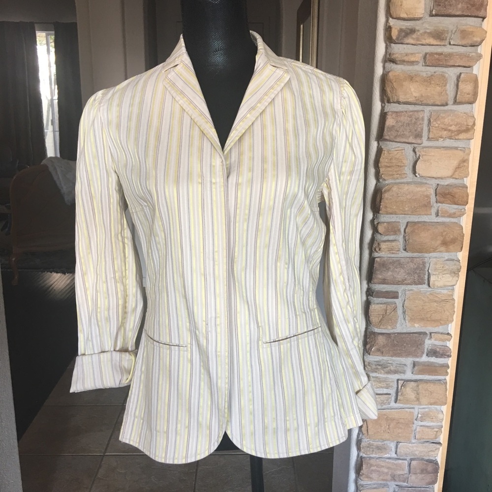 MAX STUDIO pinstripe blazer