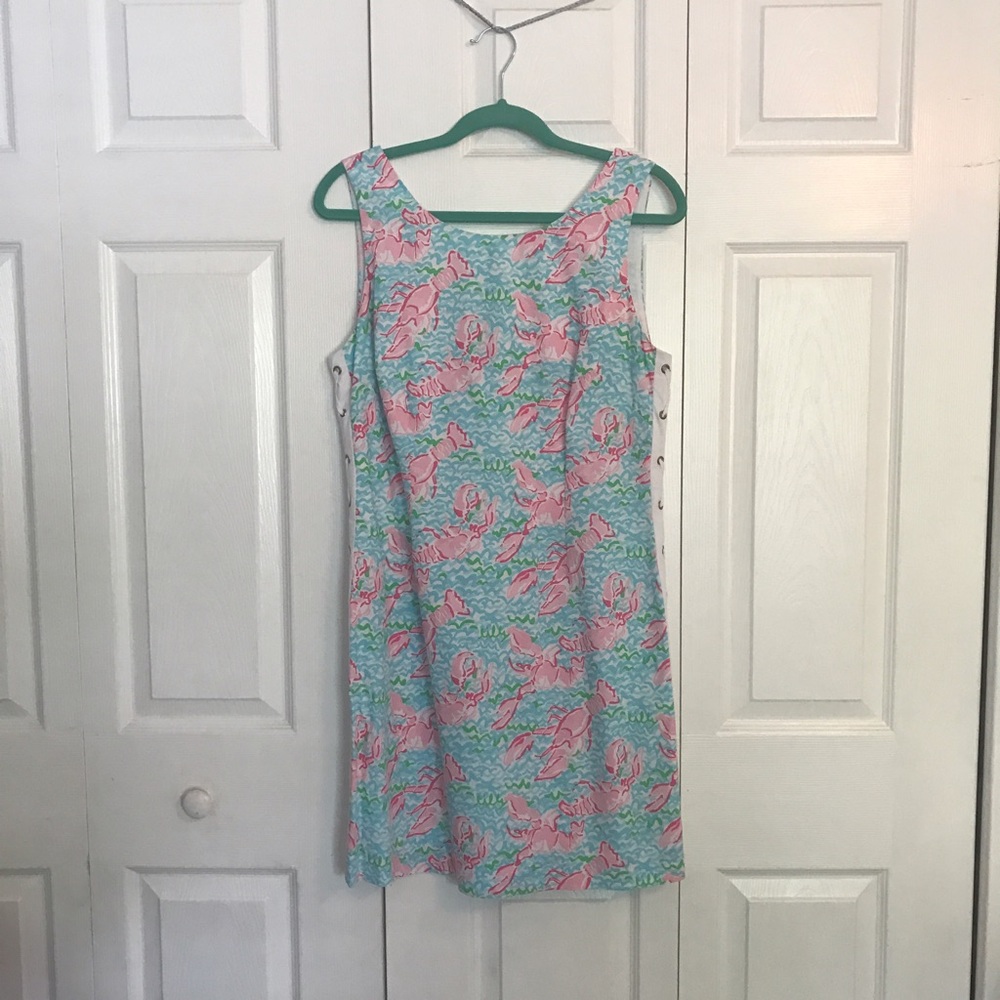 Lilly Pulitzer Lobstah Roll Shift Dress