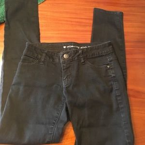 Black skinny jeans