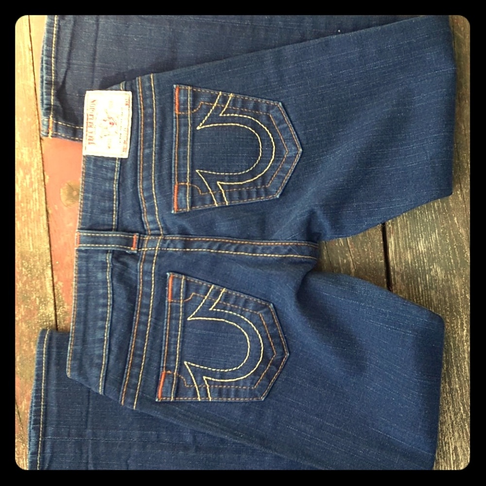 True Religion Cropped Jeans