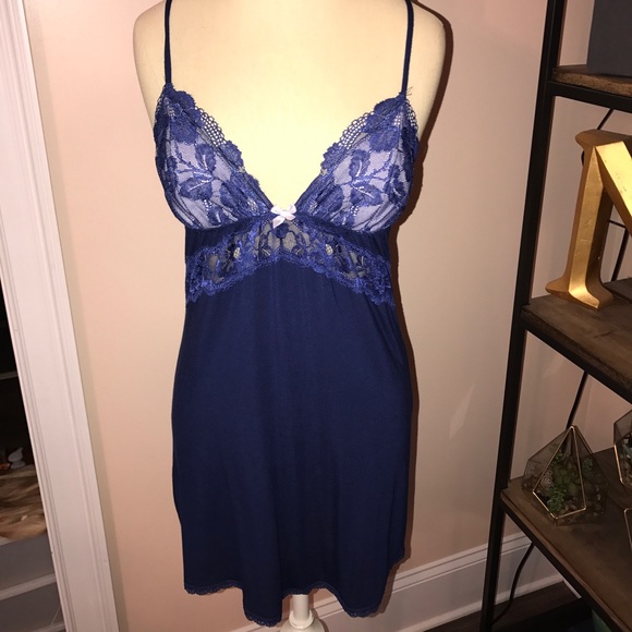 Victoria's Secret Other - Victoria's Secret Blue Gown size Small NEW