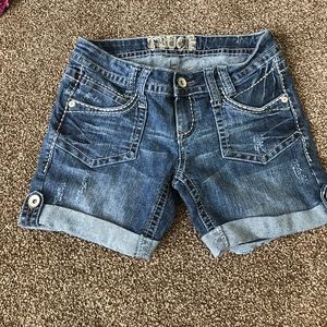 Jean shorts
