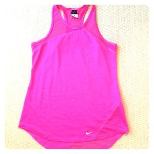 Nike M Dri Fit Tank hot pink