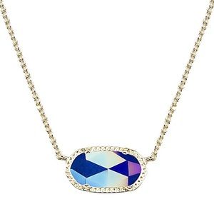 Kendra Scott Iridescent Cobalt Elisa