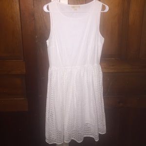 White Michael Kors cocktail dress