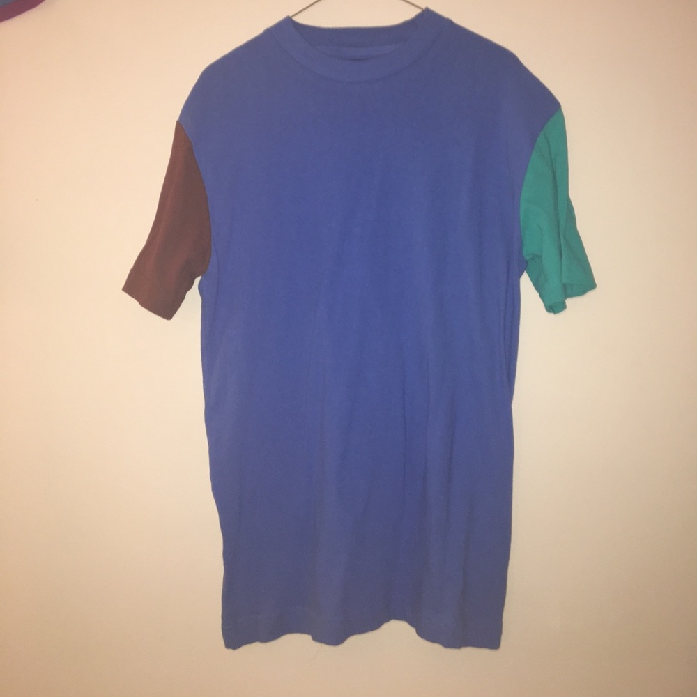 Urban Outfitters Color-block Sleeve Tee