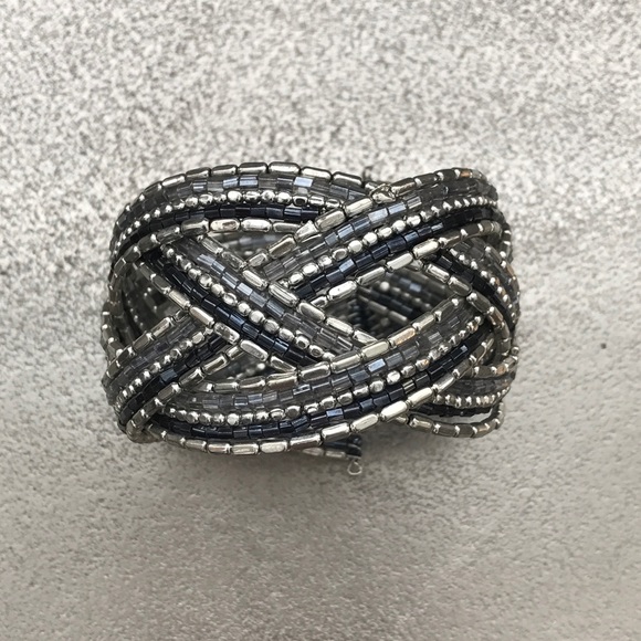 Beaded Cuff Bracelet - Picture 2 of 3