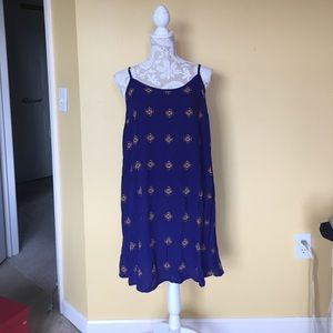 Navy blue sundress