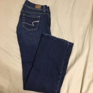 Dark wash jeans