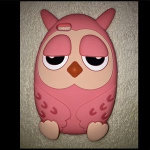 Coral Pink IPhone 6 Plus Owl Case