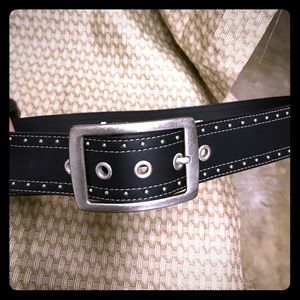up Accessories - NWOT Black leather belt. Size Large up Accessories - NWOT Black leather belt. Size Large